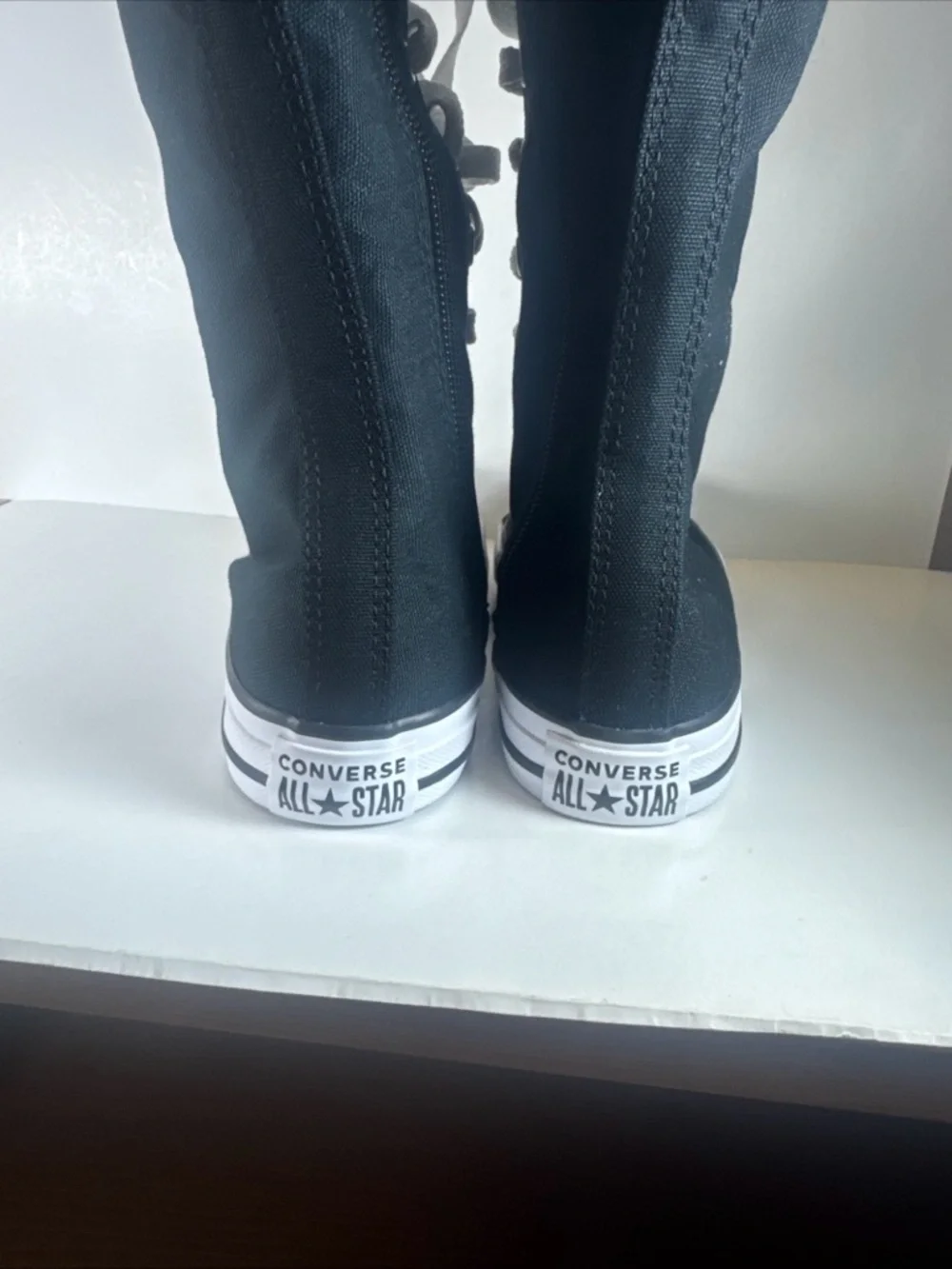 Converse Chuck Taylor All Star XX High Black White Lace-Up Size 2Y Kid’s Shoes